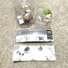 ポケモン ヒバニー エイパム みんなでタイヤとびマスコット