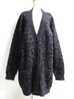 【美品】VALENTINOヴァレンティノレオパード柄カーディガン