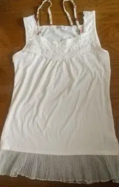近日出品終 axes femme タンクトップ キャミソール ベージュ