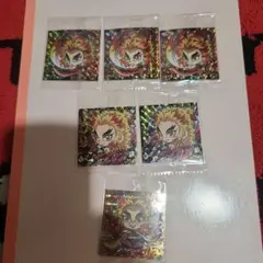ホログラムシール 6枚セット キャラクター