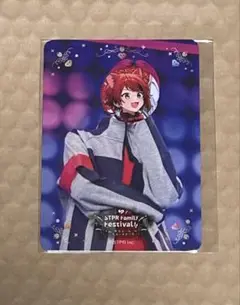 すとぷり ふぁみくじ　E賞トレカ　莉犬くん