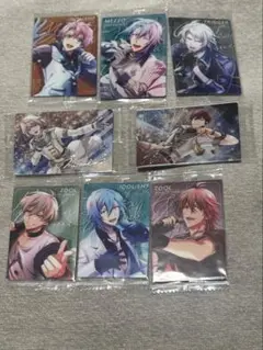 アイドリッシュセブン　ウエハース25 8種　箔押しトウマ、巳波