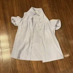 Sunny River 半袖シャツ 150cm ブルー トップス 半袖