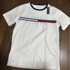 トミーヒルフィガー Tommy Hilfiger Tシャツ メンズ ホワイト