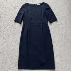 美品　ユナイテッドアローズ　半袖ワンピース　膝丈
