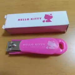 ハローキティ　爪切り　ピンク