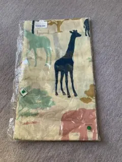 新品未使用　のれん　サバンナ柄 動物柄