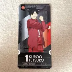 ハイキュー 黒尾鉄朗 チケットライクコレクション