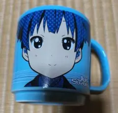 けいおん!!　マグカップ 青　鈴木純　中古