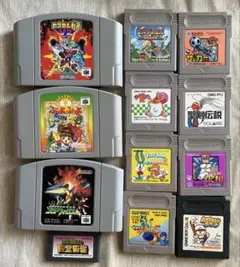 ゲームソフト12本セット Nintendo 64 Game Boy