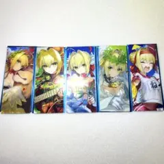 FGO 最終再臨展　編成画面風カード　セイバー　ネロ　セット