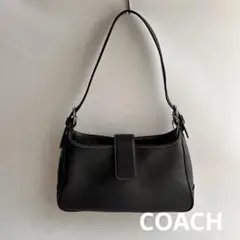 COACH ワンショルダーバッグ 型番7789 レザー 黒