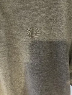 Fred Perry グレー ポロシャツ Mサイズ イギリス製　レアカラー美品