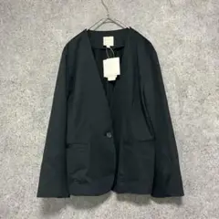 新品 EMMA JAMES 大きいサイズ ノーカラージャケット 13号