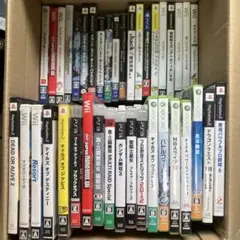ゲームソフト　まとめ売り　ジャンク品　Wii ps2 ps3 pspなど　1