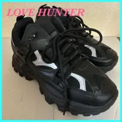 LOVE HUNTER 厚底スニーカー ダッドスニーカー ラブハンター