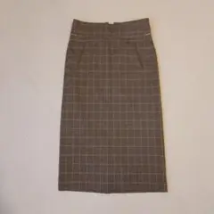 ROPE' ペンシルスカート タイトスカート サイズ38 ロペ チェック