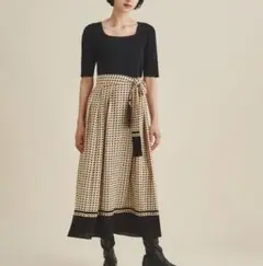 リッププリントコンビドレス