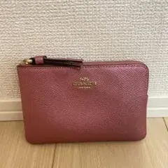 【美品】COACH ピンク　ポーチ