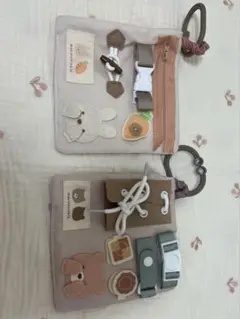 しまむら 知育シート くま うさぎ 2点セット