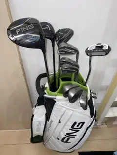 PING 豪華10本セット キャディバッグ付 ドライバー G440LST等