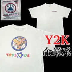 90s〜00s TOYS“R”US × CHASE 企業ノベルティコラボTシャツ