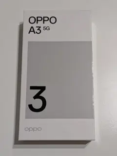 OPPO A3 5G ブラック 新品未開封
