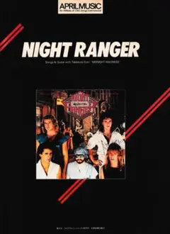即発送 NIGHT RANGER ギタースコア NIGHT RANGER ナイトレンジャー セブン・ウイッシーズ 7 WISHES