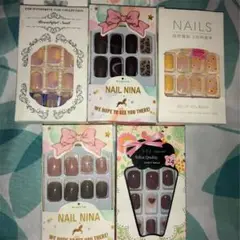 ネイルチップ5セット