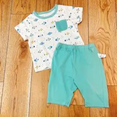 UNIQLO ベビーパジャマ　80 魚柄