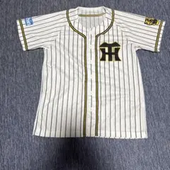 阪神タイガース虎の顔刺繍 ホワイトストライプユニフォーム