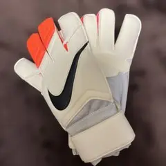 Nike キーパーグローブ ホワイト/オレンジ