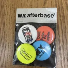 W.Y. afterbase バッジセット