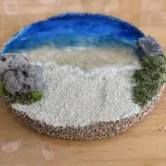 ジオラマ　海