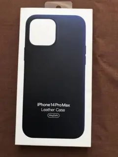 iPhone14 Pro Max レザーケース インク純正Apple未使用