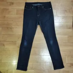 ダークブルー スキニーデニム