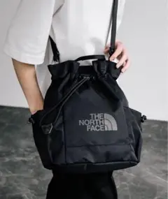 韓国ノースフェイスリュックバケットボニーパックLIGHTBONNEYPACK黒