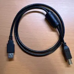 プリンターケーブル1.0m USB USB2.0 USB Bケーブル 黒