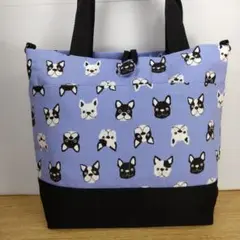 ミニトートバック(フレンチブルドッグ)