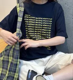 CIAOPANIC TYPY UNISEX メッセージプリント半袖Tシャツ M