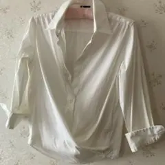 M-PREMIER 七分袖シャツ38