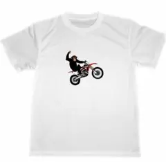 ドライ　Ｔシャツ　チンパンジー　モトクロス　オートバイ　オフロード　グッズ