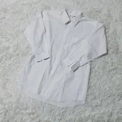 【c4702】✨美品✨SOUND STEP シャツ　ホワイト 長袖