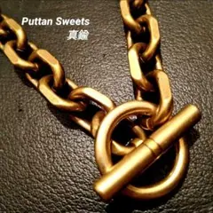 【Puttan Sweets】真鍮4サイドカットネックレスL827