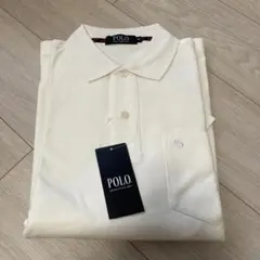 ⭐︎新品未使用⭐︎POLO ポロシャツ M ホワイト　半袖