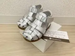 【未使用】　little funami フナミ　シルバー グルカサンダル　本革