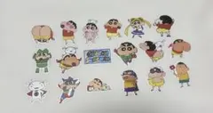 【新品】クレヨンしんちゃん　ステッカー　18枚セット