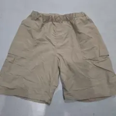 UNIQLO　キッズ　150　ベージュ　ハーフパンツ