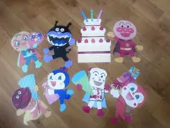 アンパンマンキャラクターセット 8体