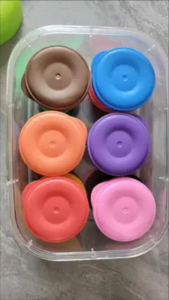 粘土用絵の具 6個セット